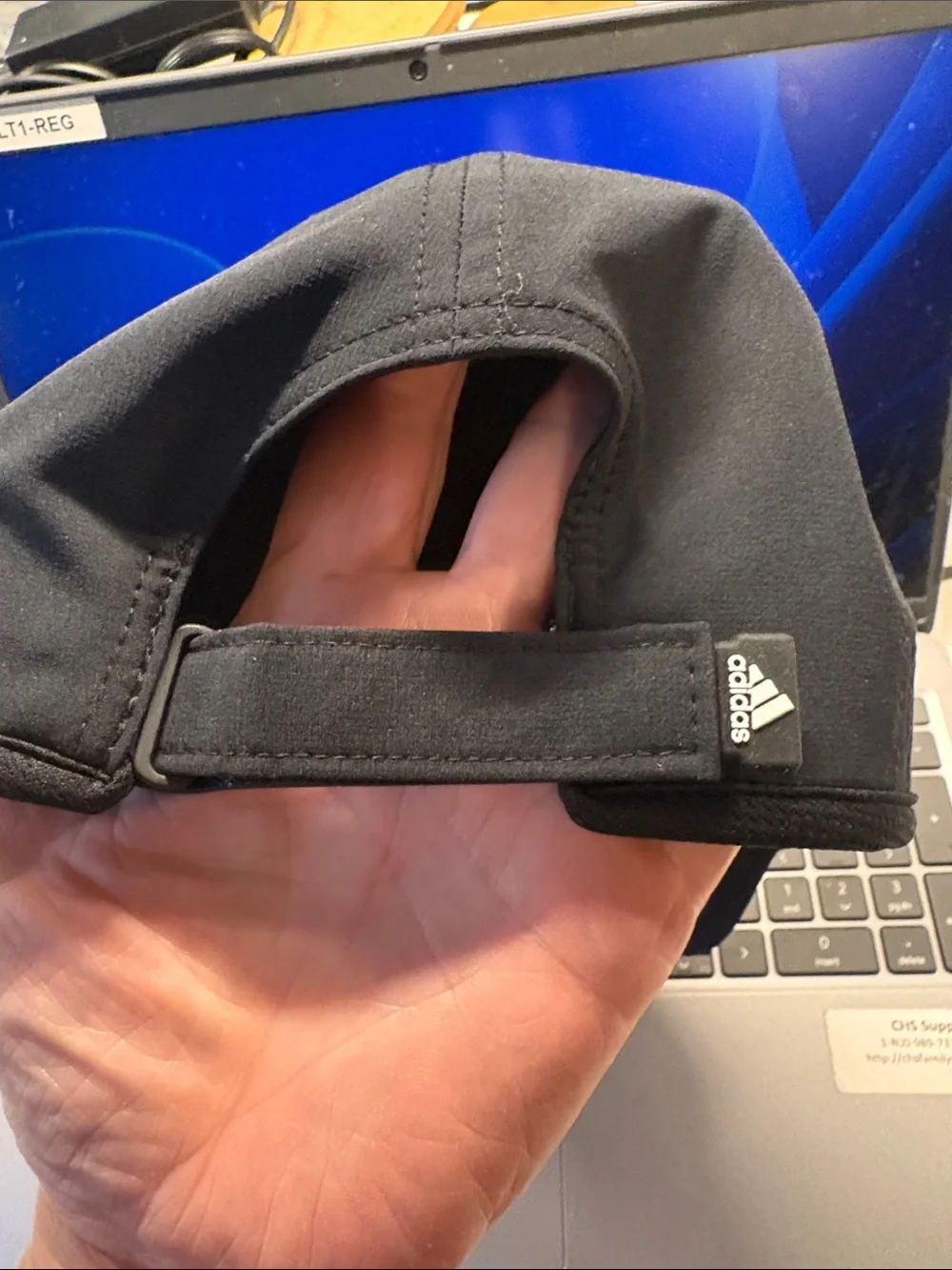 adidas Black Women's Reflective Running Cap
